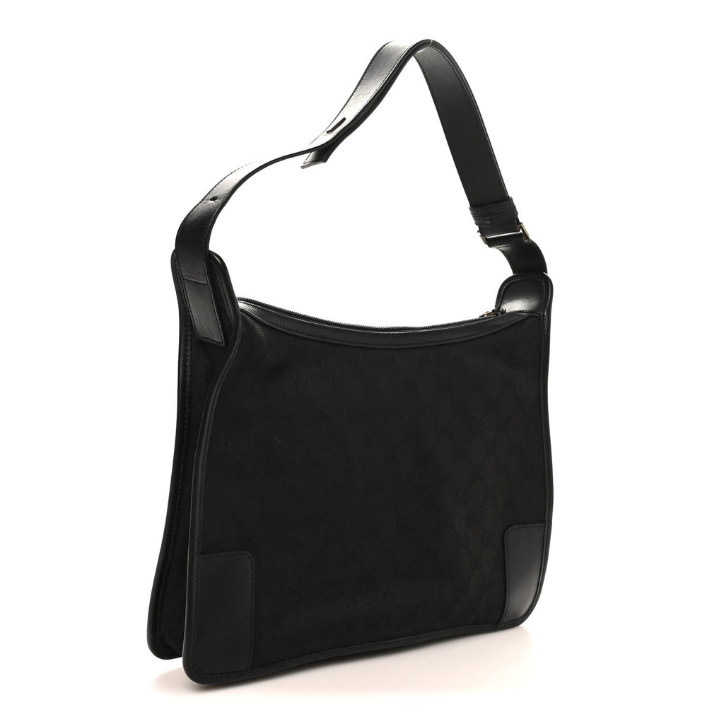 Monogram Shoulder Bag  Black