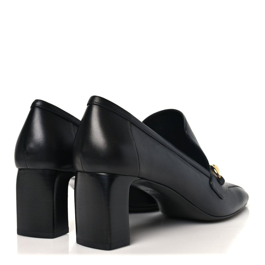 Malaga Kid Horsebit 75mm Pumps 39 Black