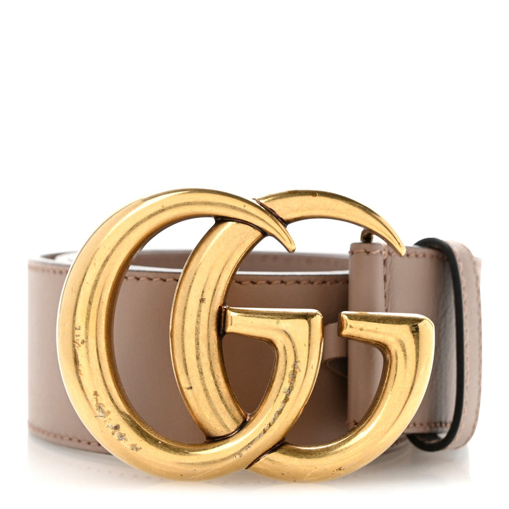 Calfskin Double G 40mm Belt 85 34 Porcelain Rose