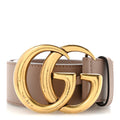 Calfskin Double G 40mm Belt 85 34 Porcelain Rose