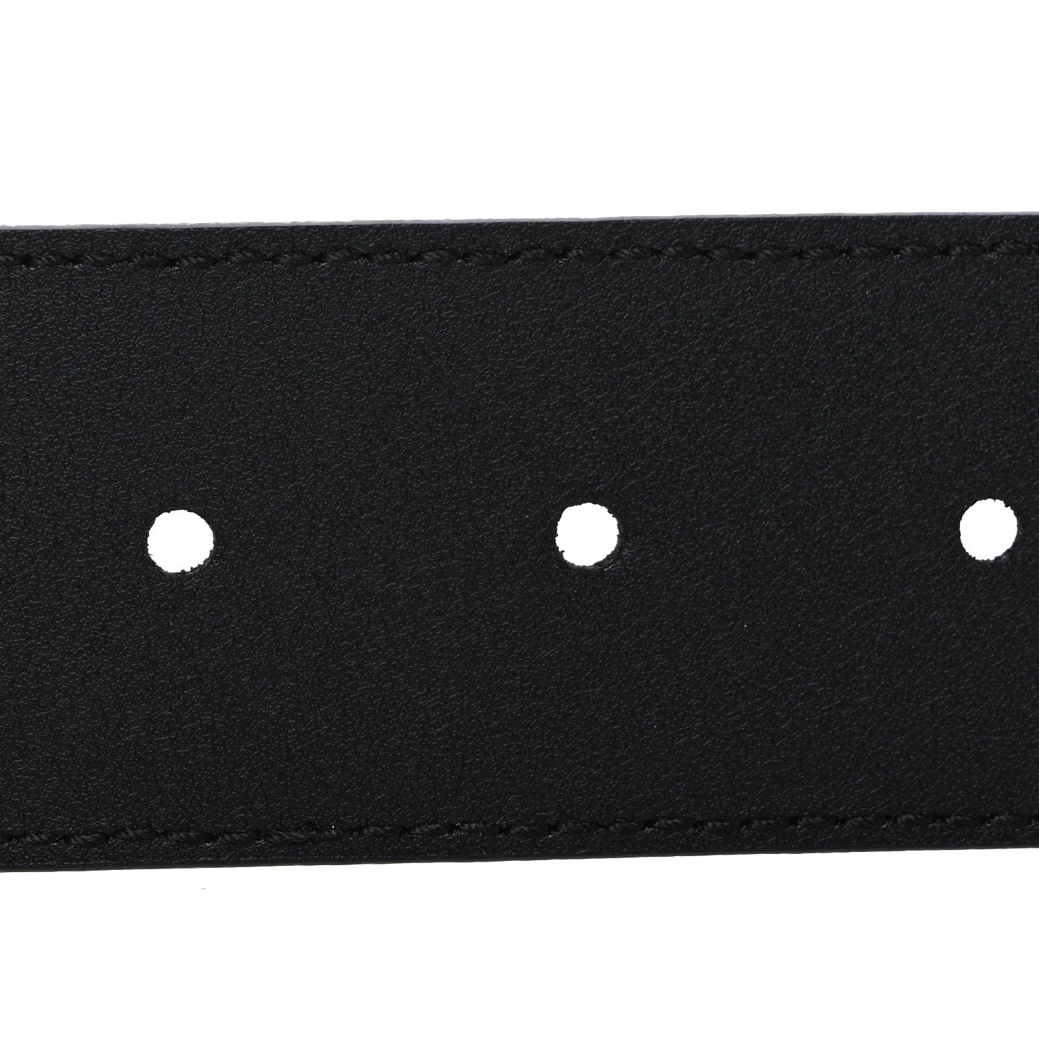 Textured Dollar Calfskin 40mm Belt 85 34 Black
