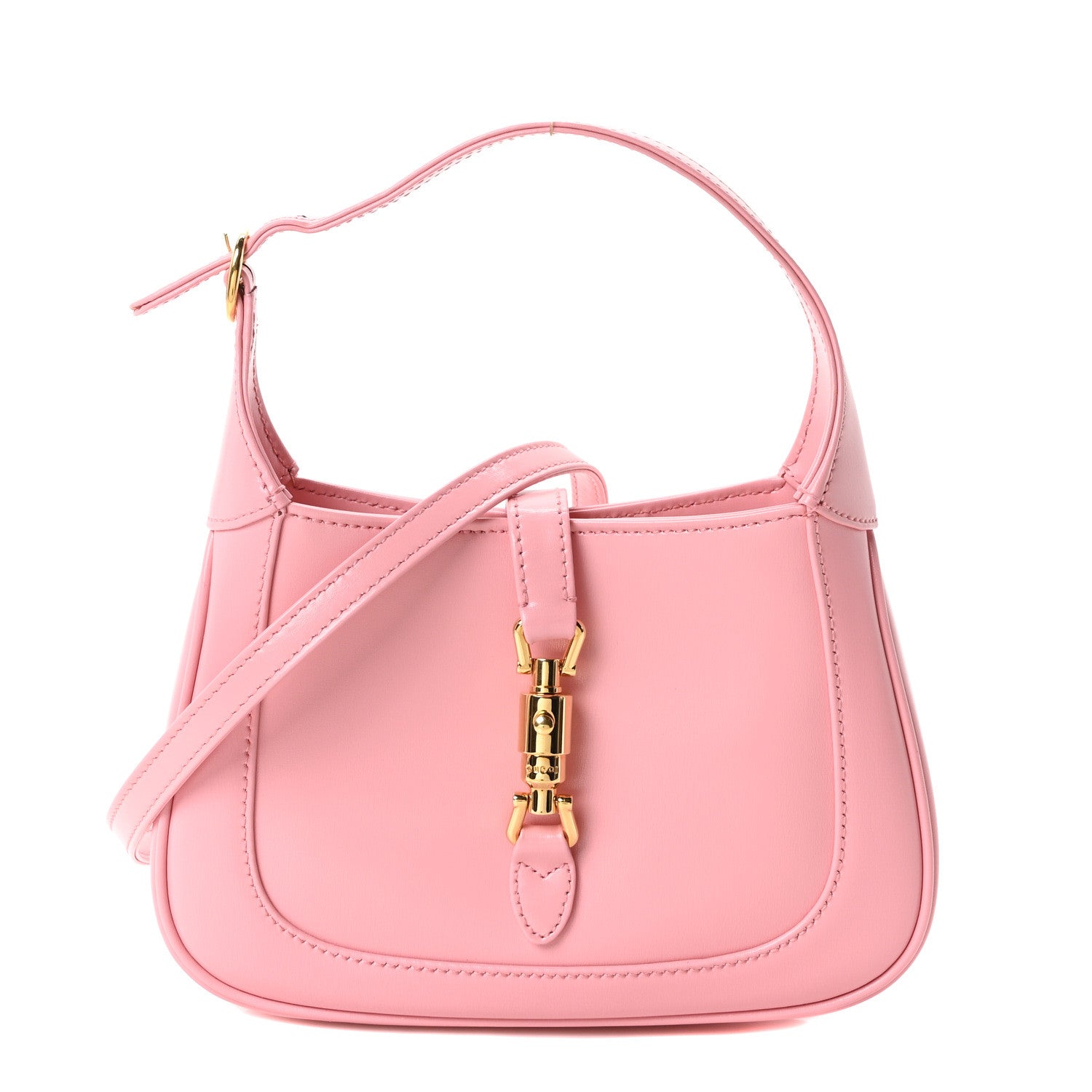 Boarded Dyana Lux Calfskin Mini Jackie 1961 Hobo Wild Rose