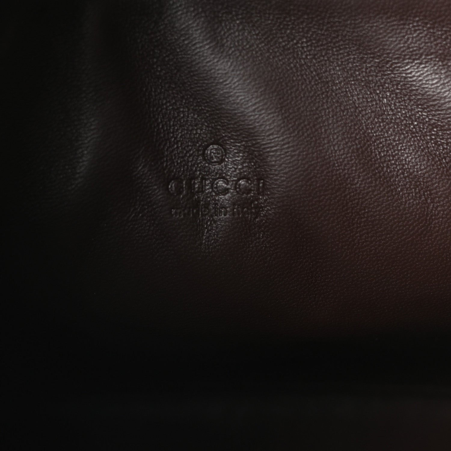 Suede Micro GG Medium B Shoulder Bag Brown