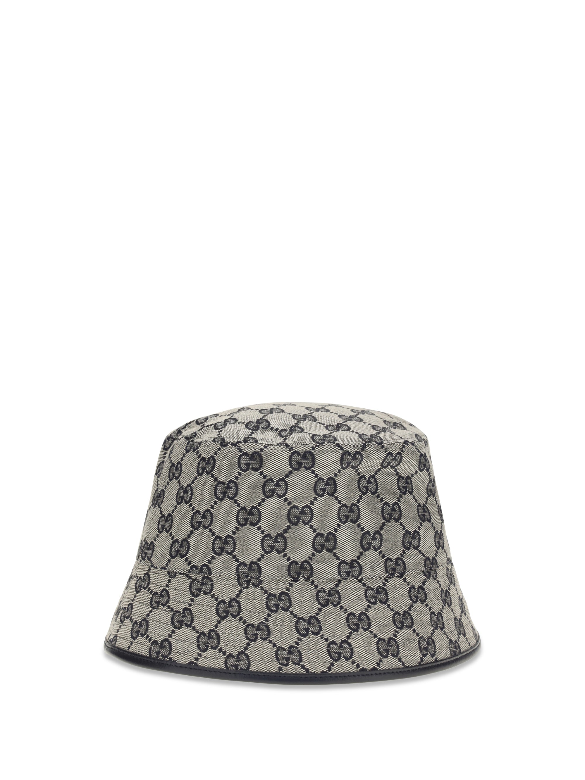 Gucci 8757403HBNH GG Canvas Bucket Hat — Blue