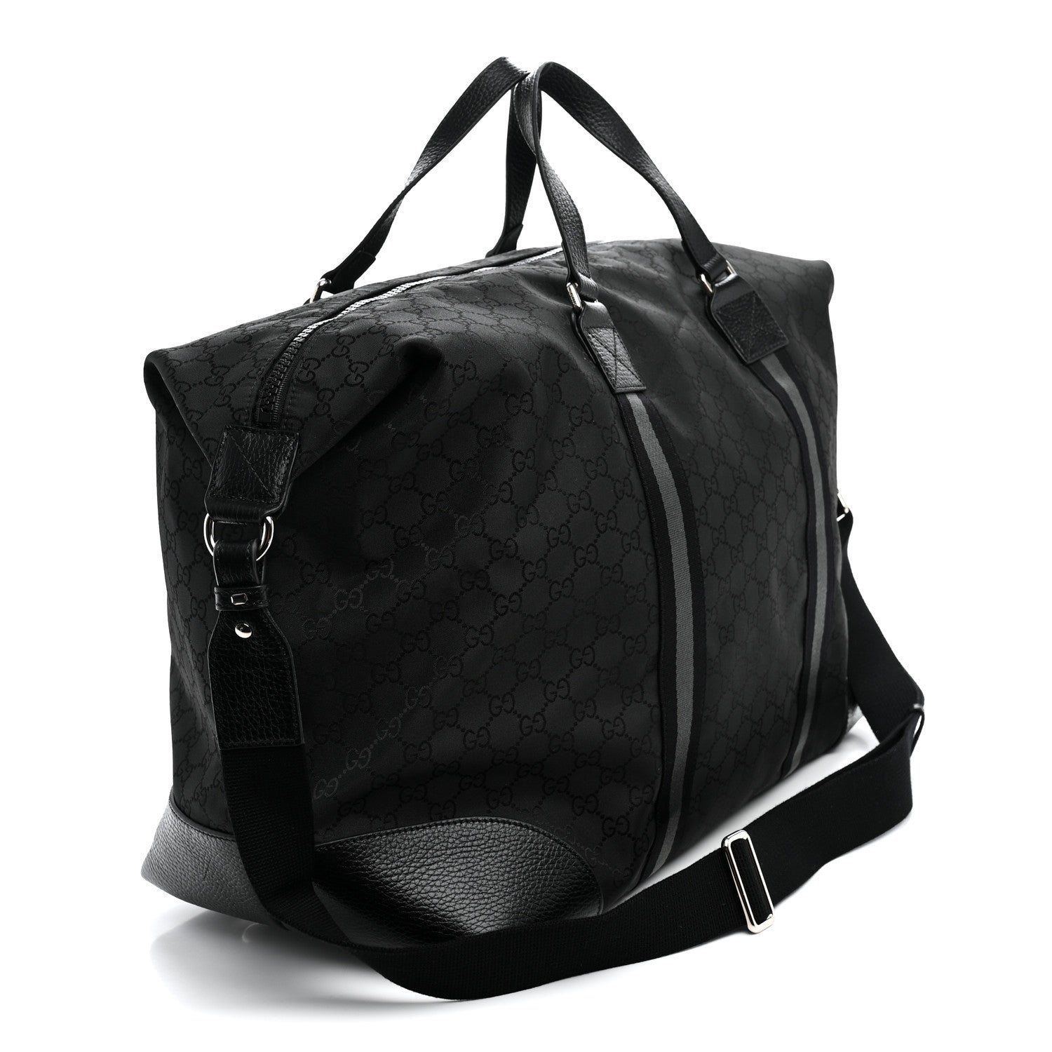 Nylon Monogram XL Duffle Bag Black