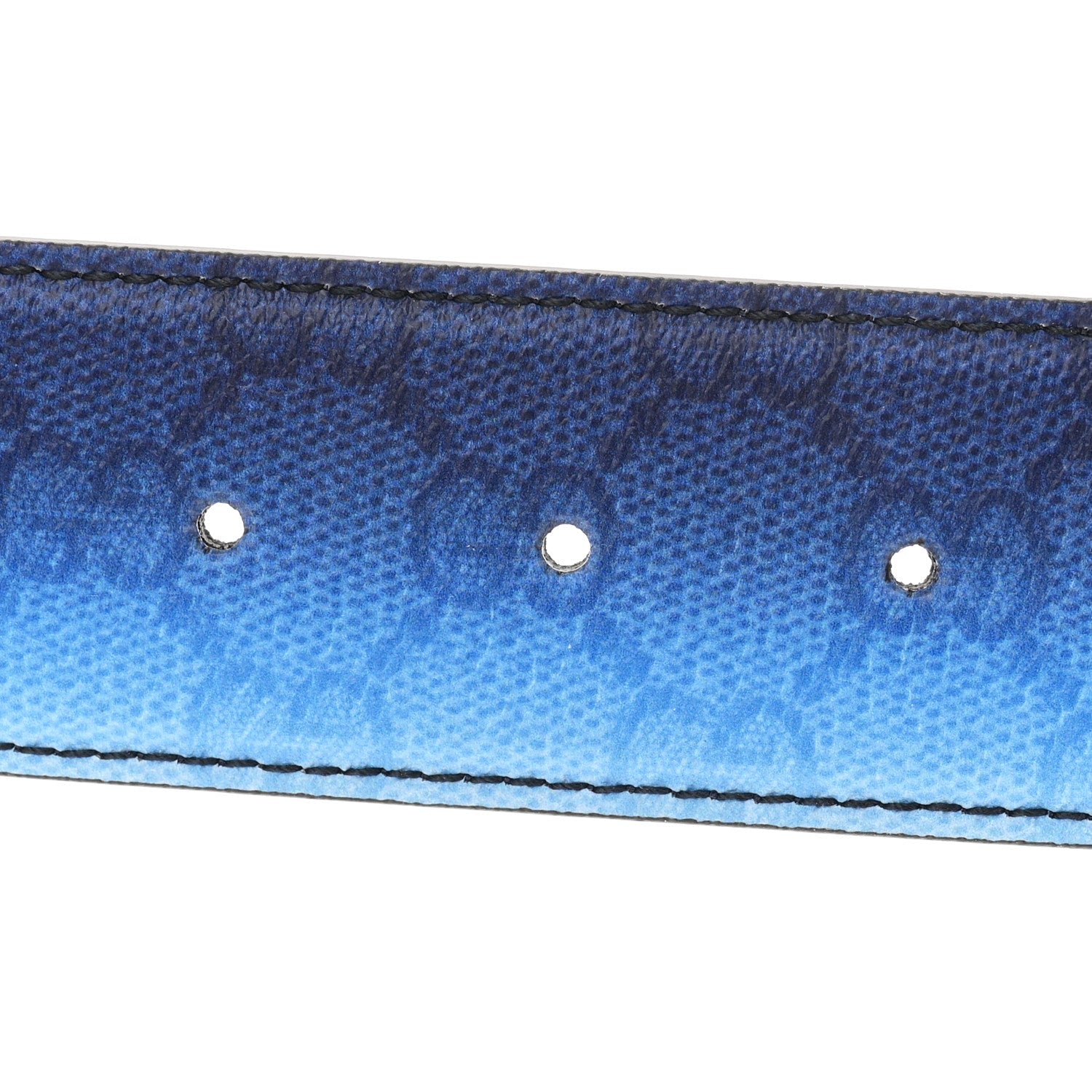 Interlocking Gradient GG Chroma 40mm Belt 85 34 Blue Agata