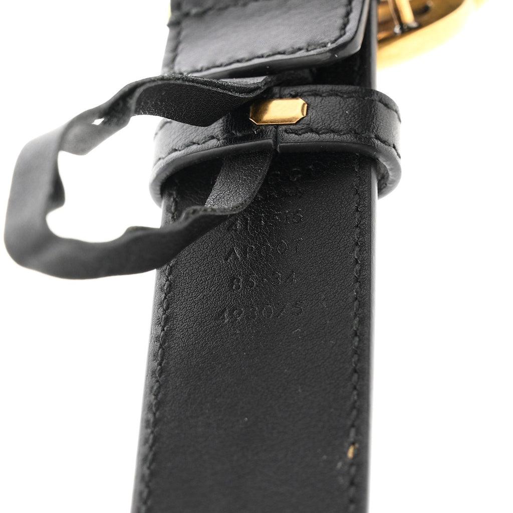 Calfskin Double G 30mm Belt 85 34 Black