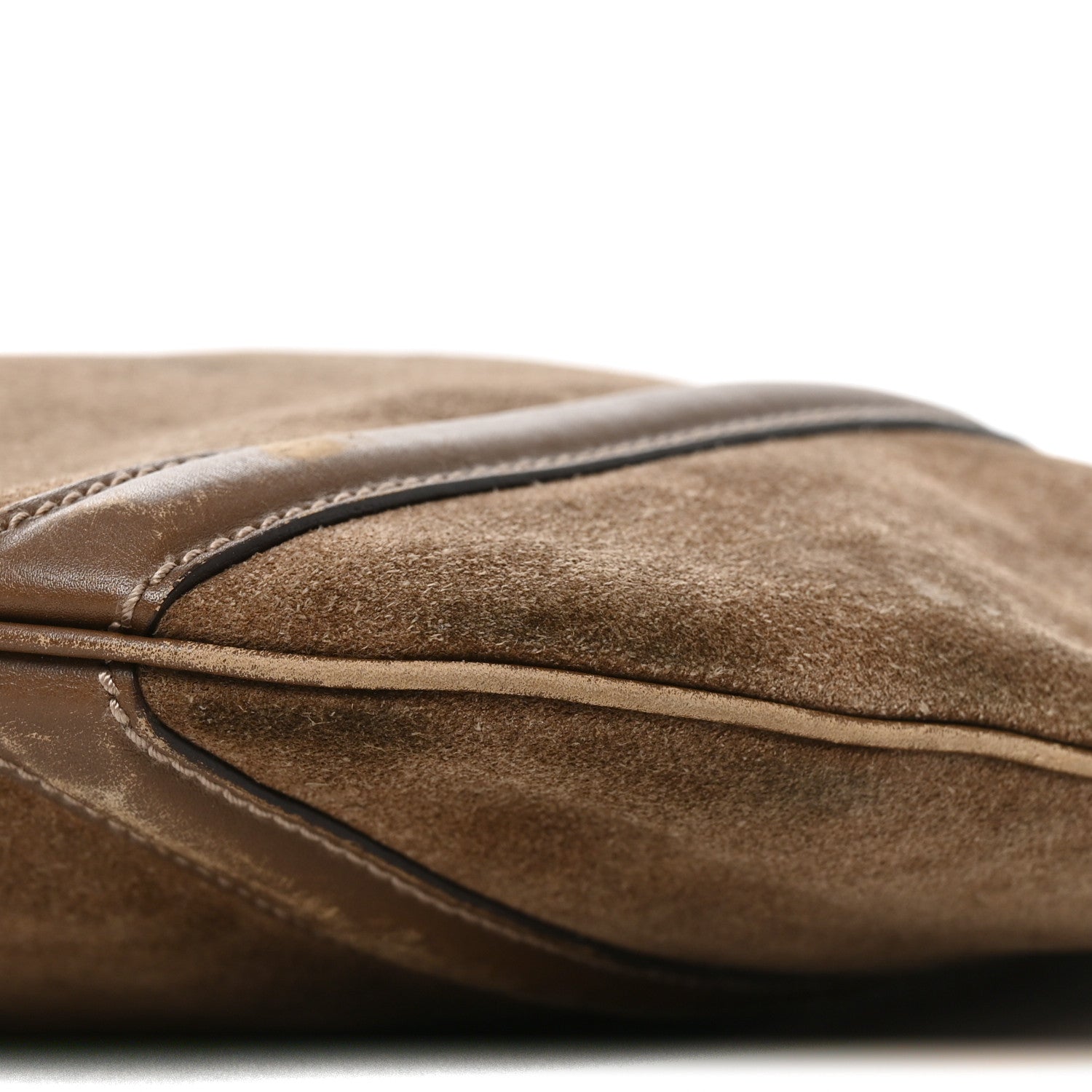 Suede Medium Britt Tote Brown