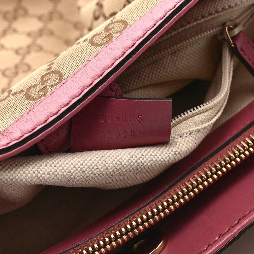 Monogram Medium Sukey Top Handle Tote Peonia Flower
