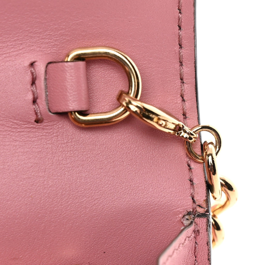 Guccissima Icon Chain Wallet Carmine Rose