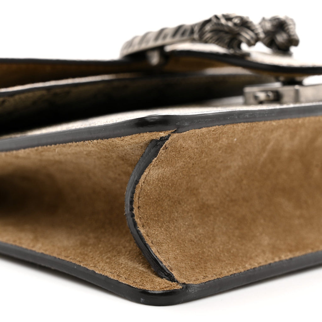 GG Supreme Monogram Mini Dionysus Shoulder Bag Taupe