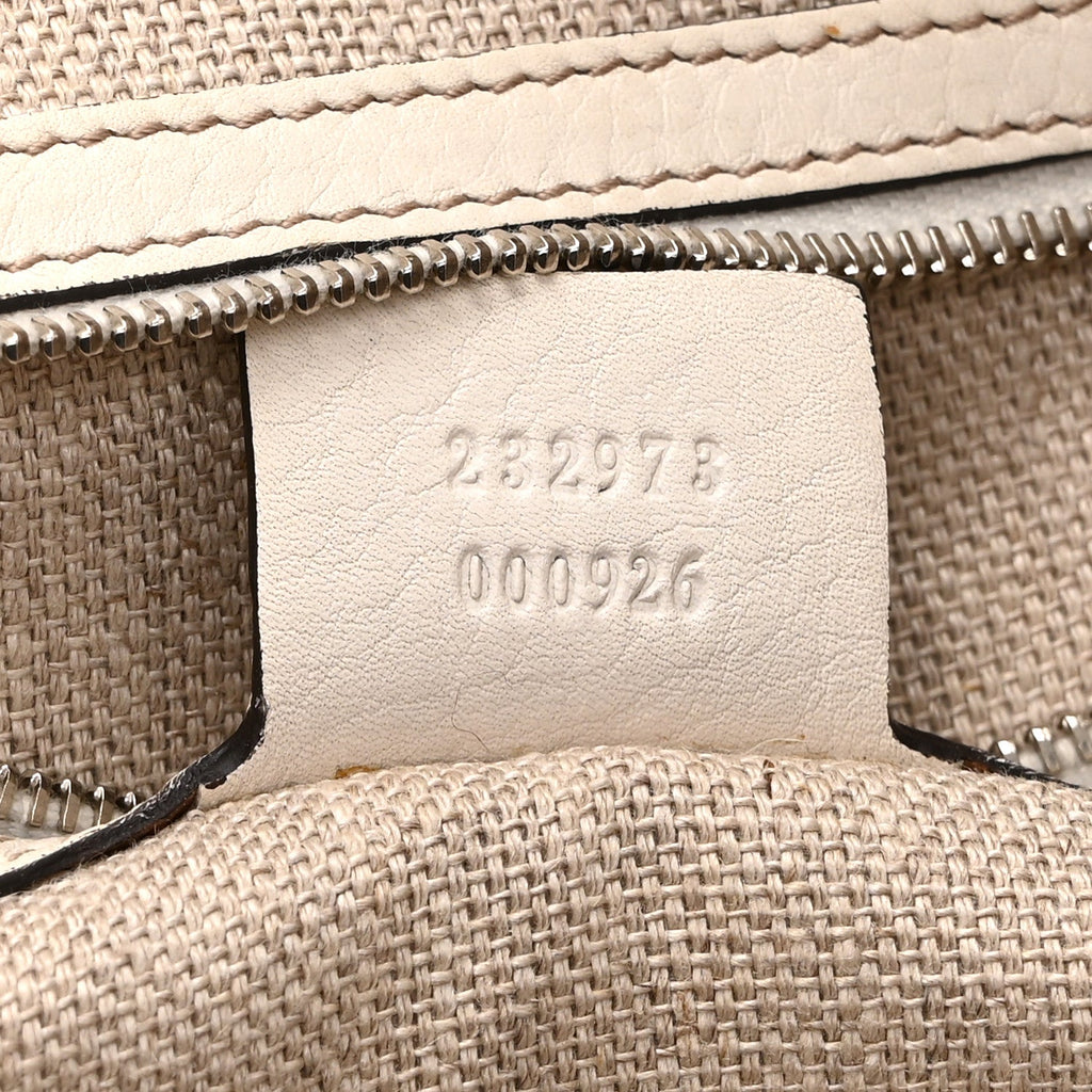 Monogram Web Sunset Tote Off White
