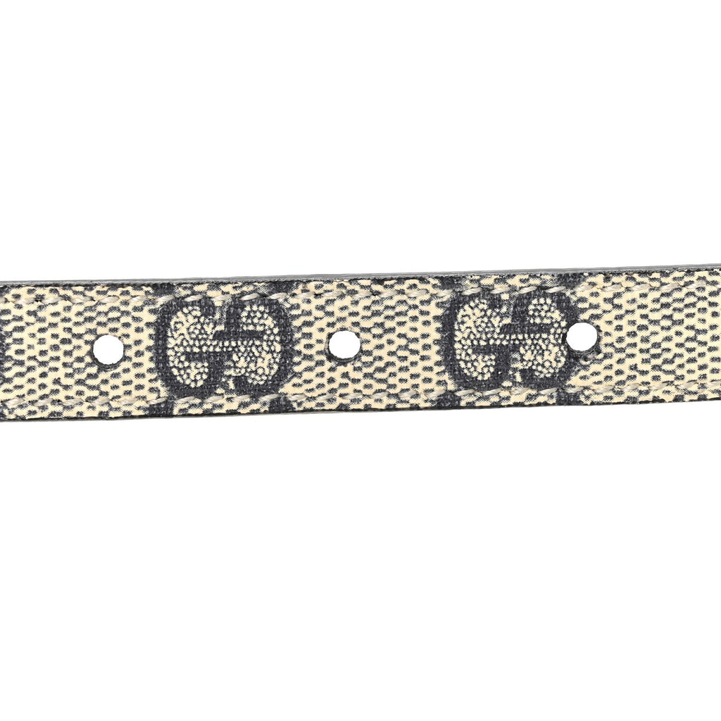 GG Supreme Monogram Jackie 1961 15mm Belt 70 28 Beige Blue