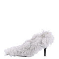 Shearling Musa Pumps 38 Alpy Gray