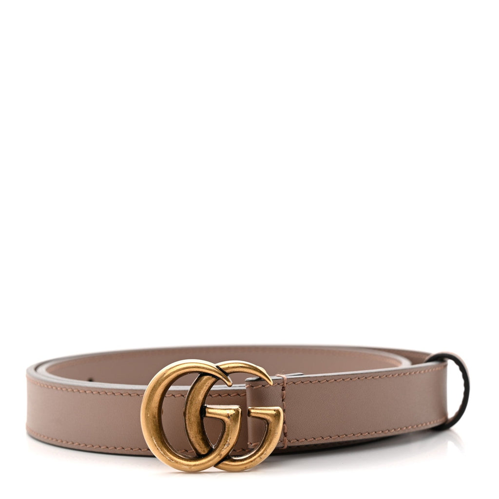 Calfskin Double G 20mm Belt 75 30 Porcelain Rose