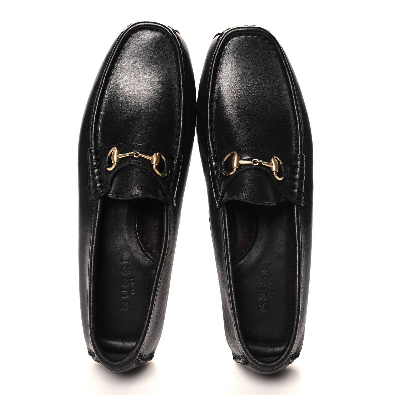 Calfskin Mens Horsebit Loafers 10 Brown