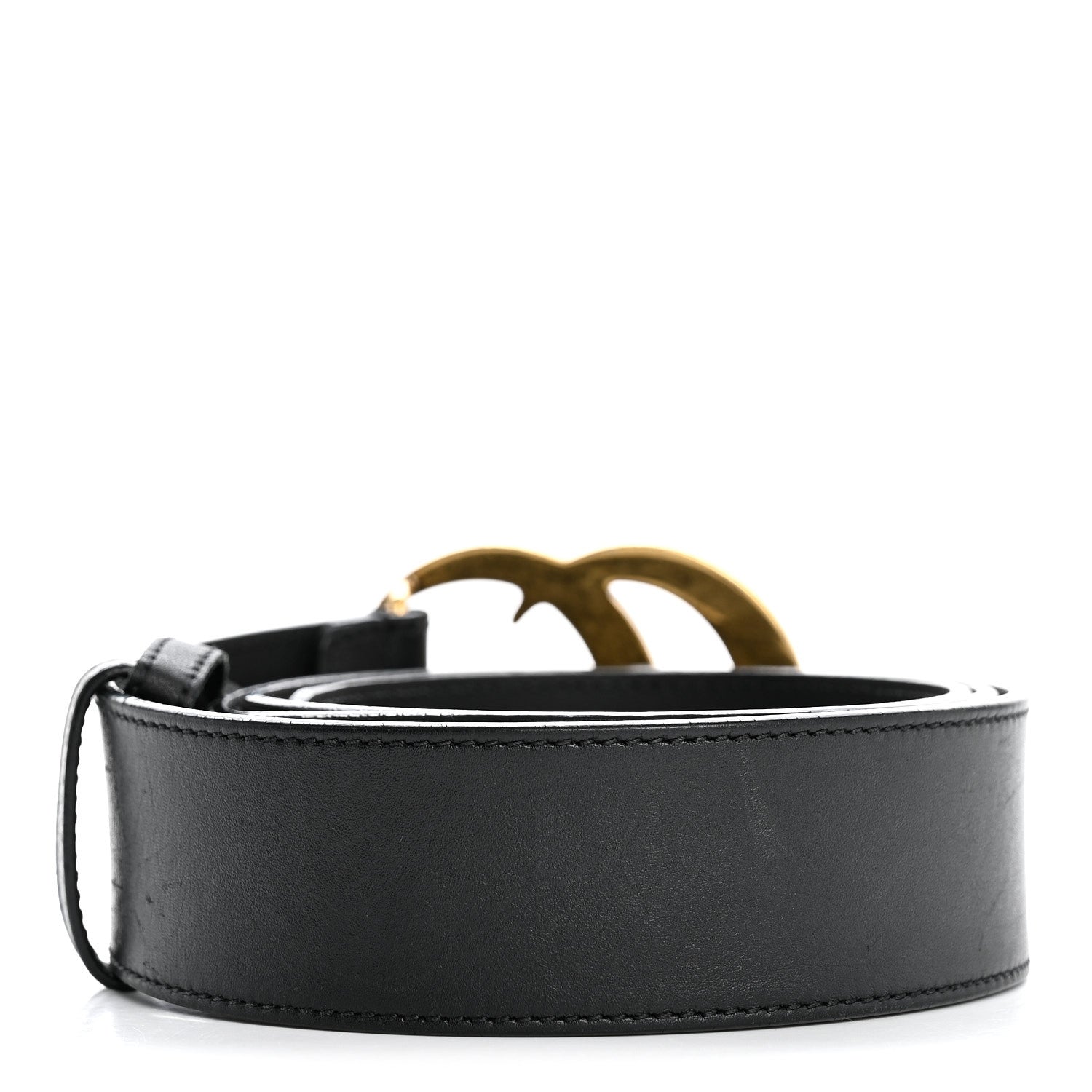 Calfskin Double G 40mm Belt 95 38 Black