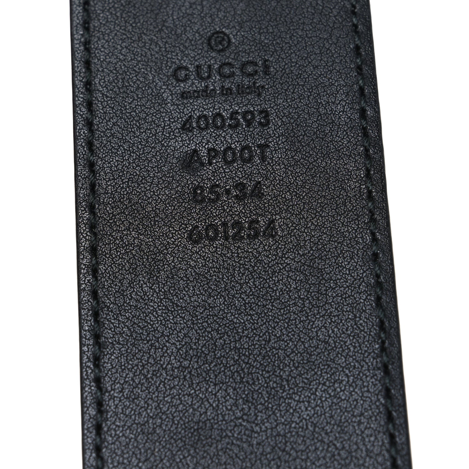 Calfskin Double G 40mm Belt 85 34 Black