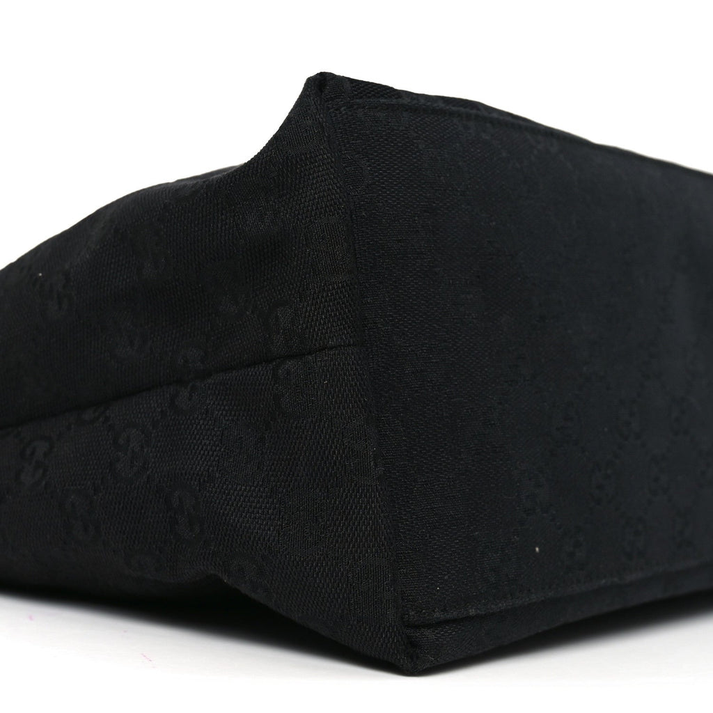 Monogram Web Large Diaper Tote Black
