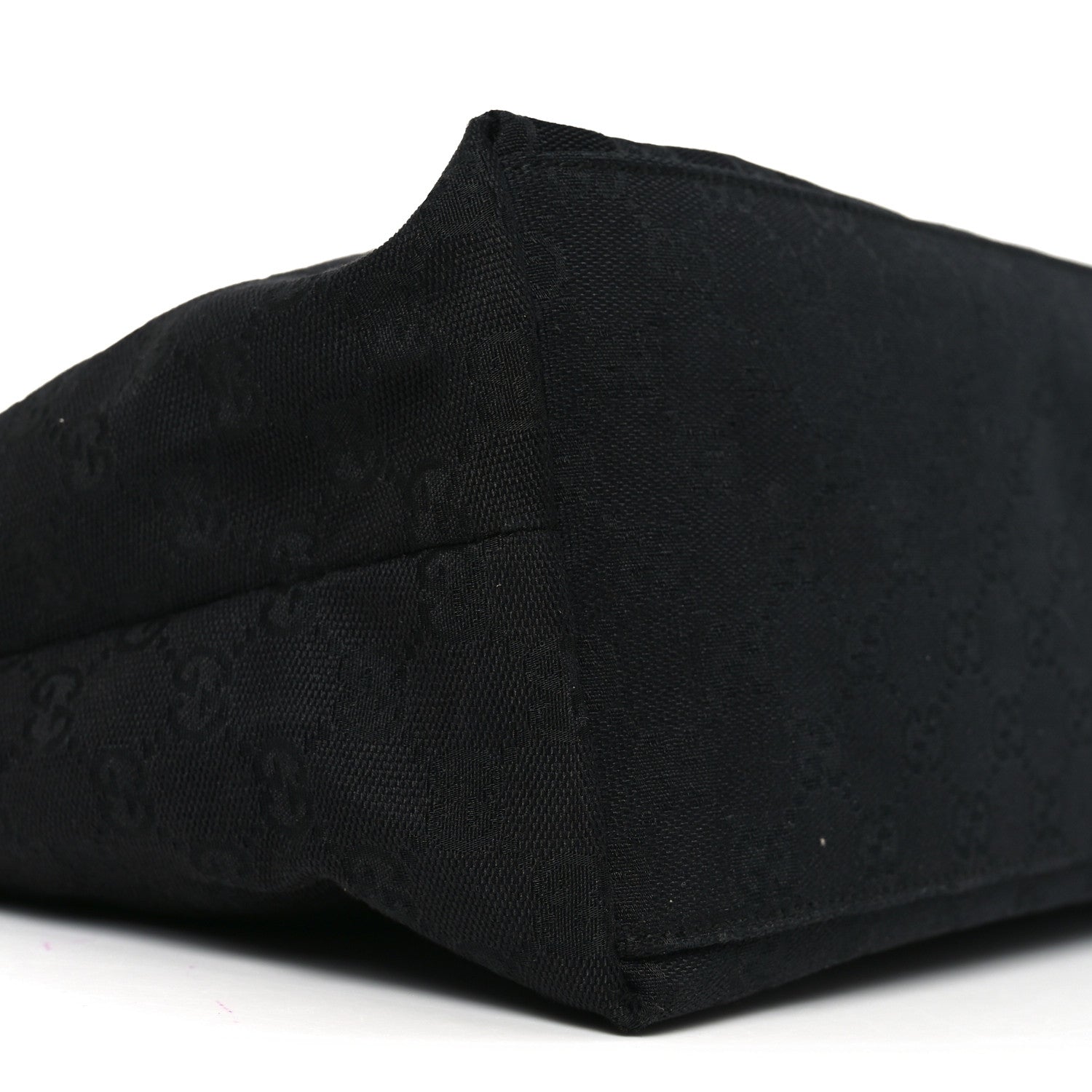 Monogram Web Large Diaper Tote Black