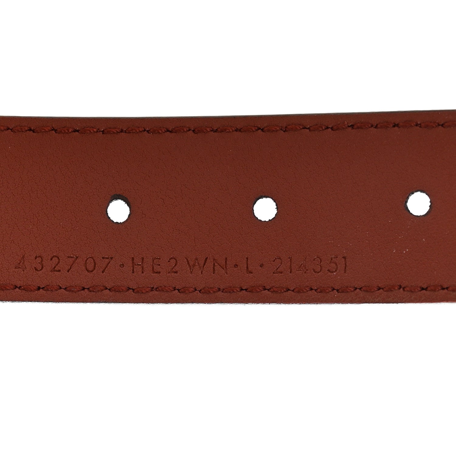 Calfskin Nylon Double G Web Kids Belt L Red