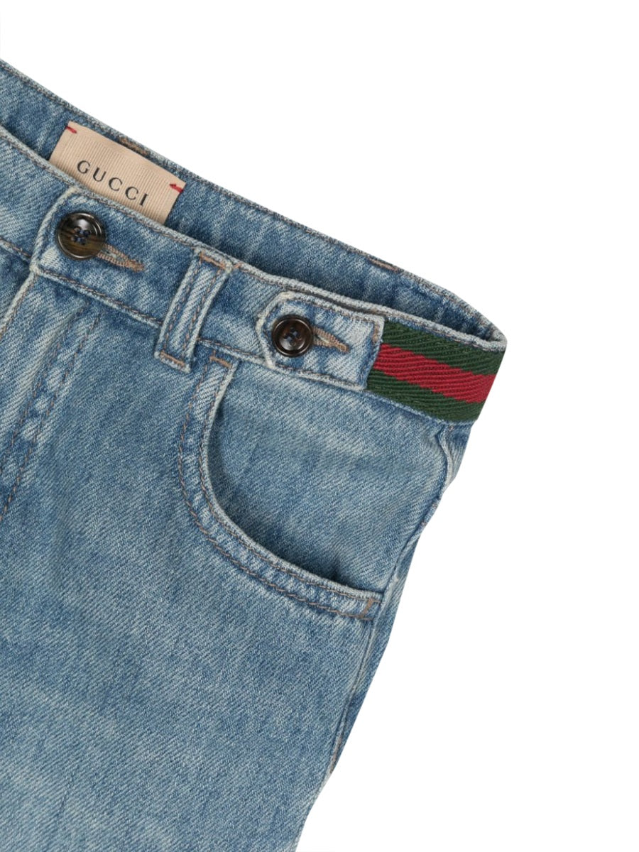 Gucci Trousers — Blue