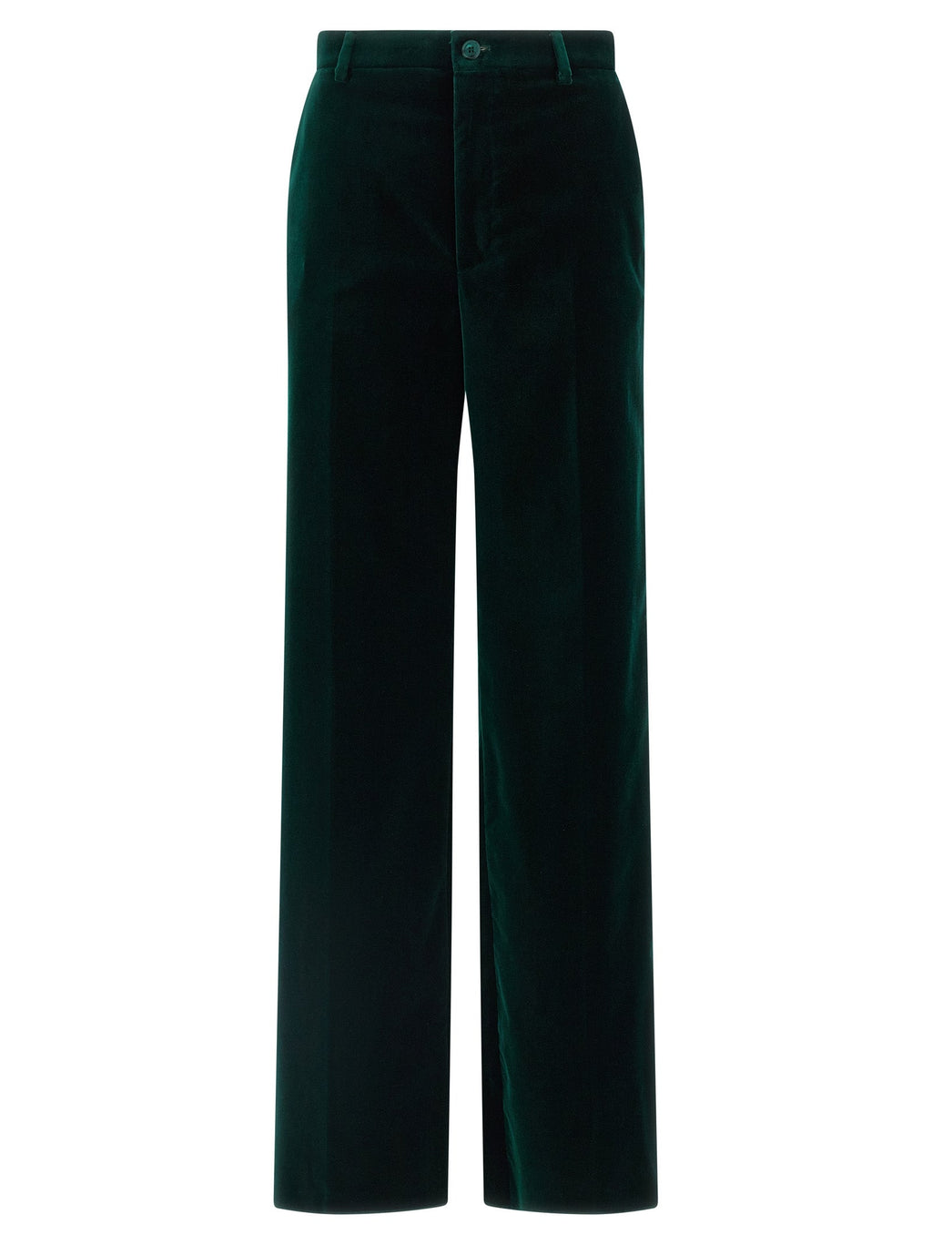 Gucci Velvet Trousers — Green