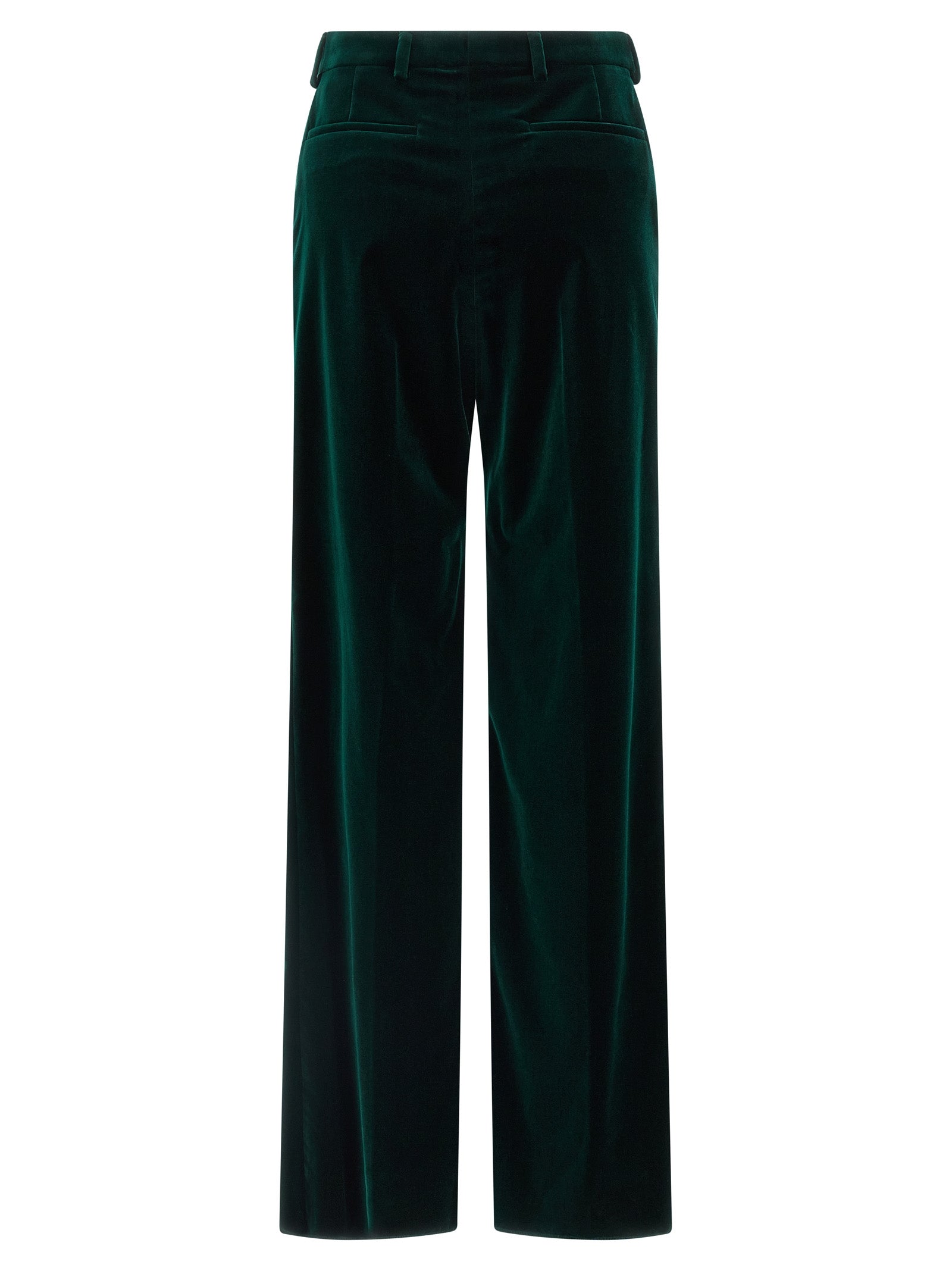 Gucci Velvet Trousers — Green