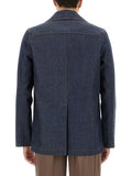 Gucci Denim Cotton Jacket — Blue