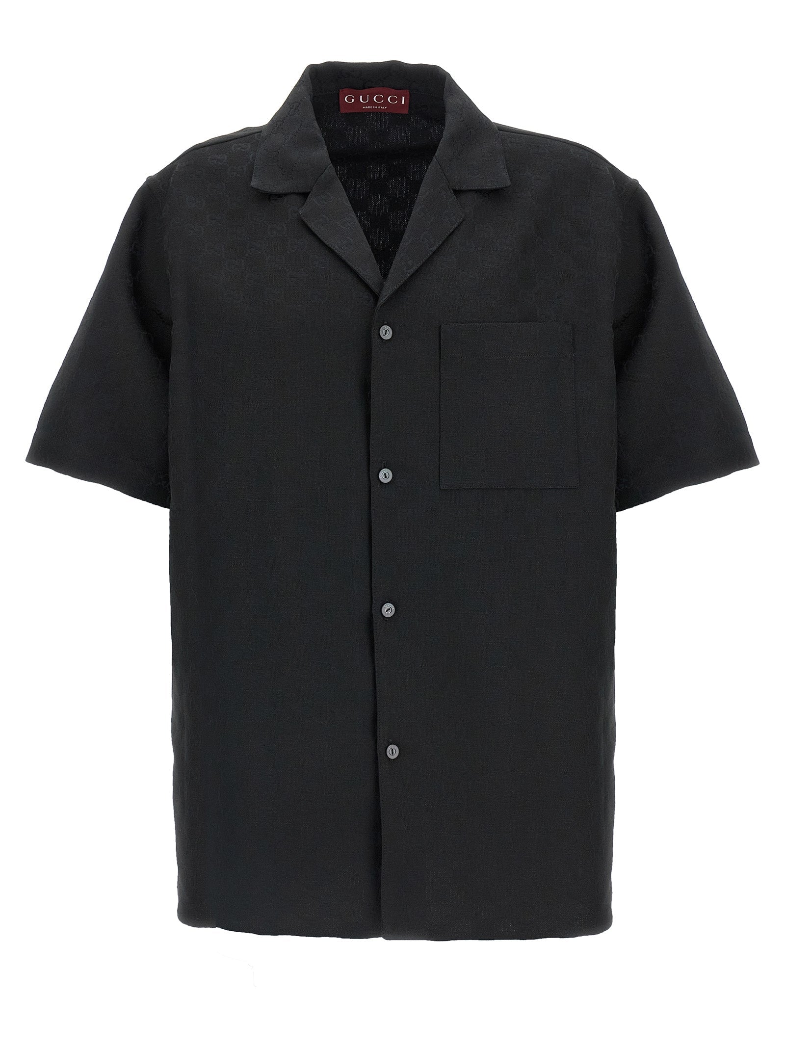 Gucci Bowling Shirt — Black