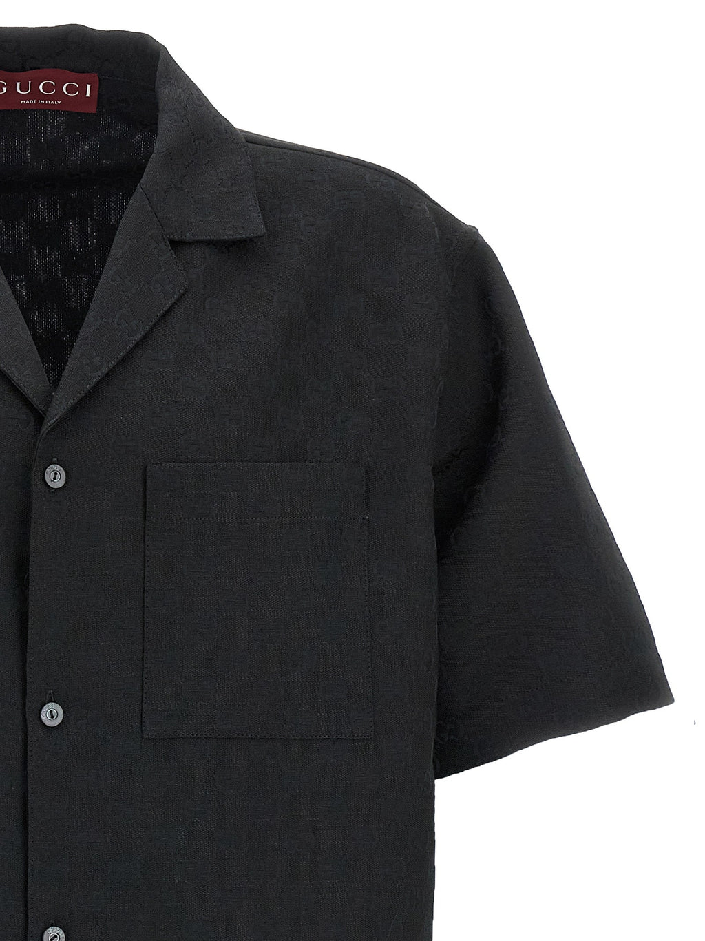 Gucci Bowling Shirt — Black