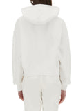 Gucci Embroidered Cotton Sweatshirt — White