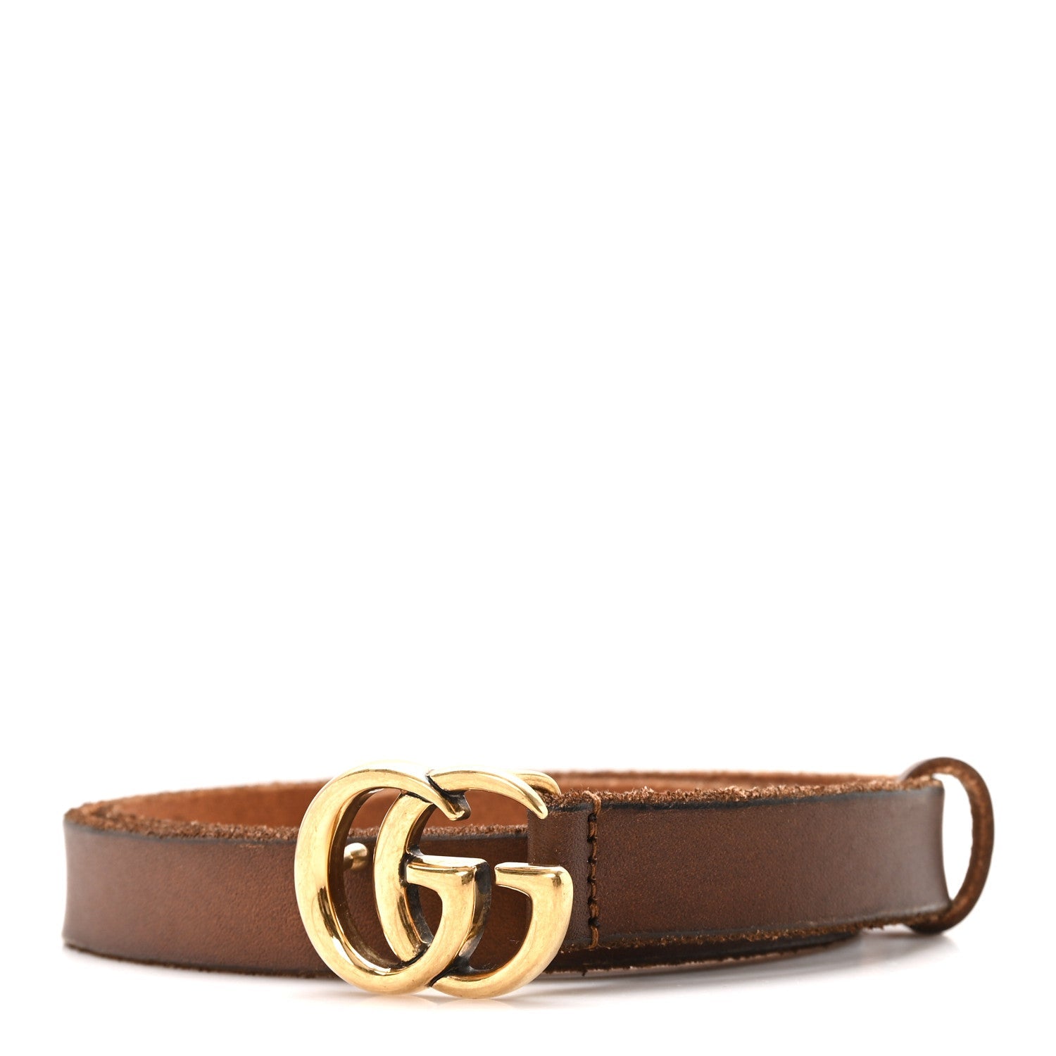 Faded Calfskin Double G 20mm Belt 85 34 Cuir