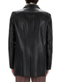 Gucci Leather Jacket — Black