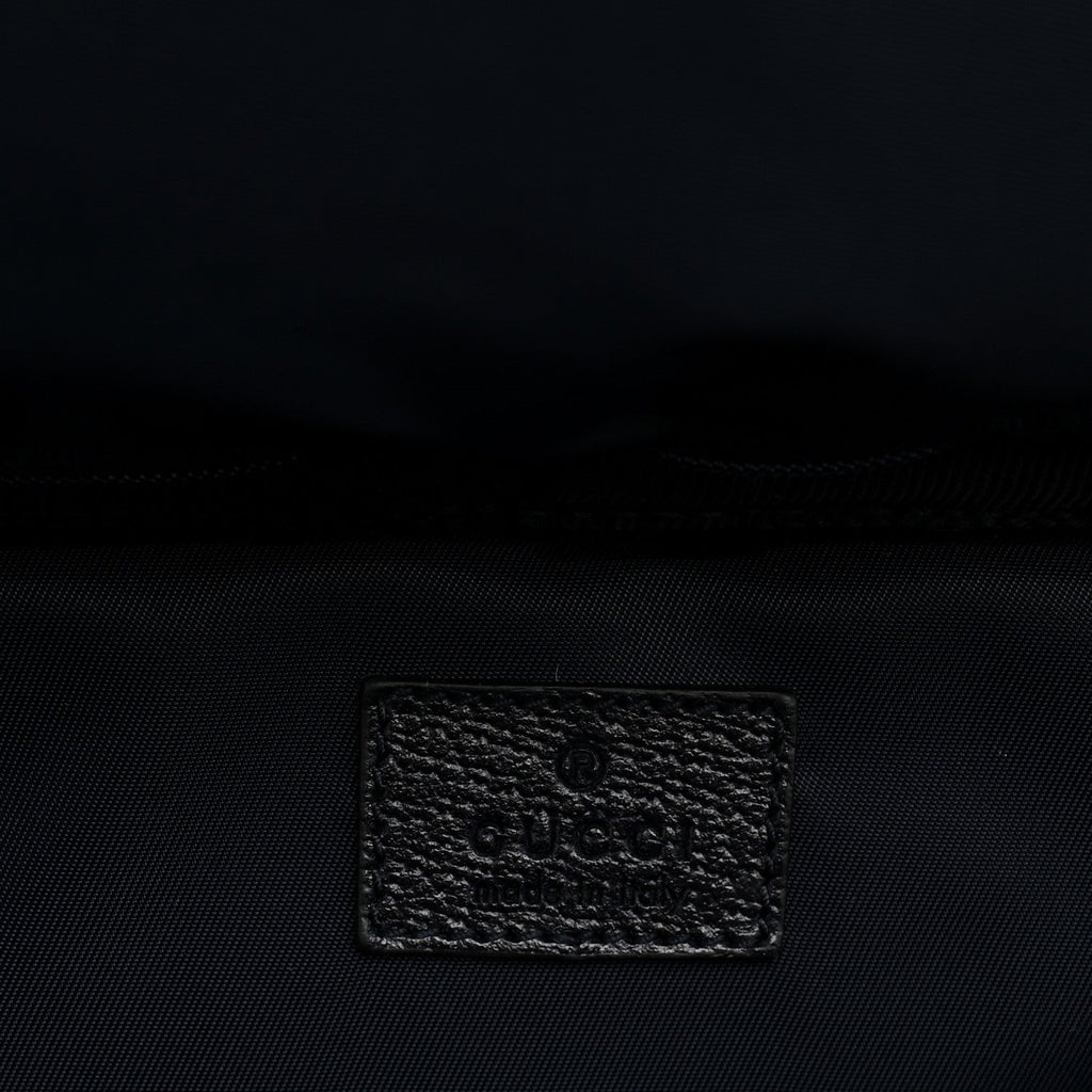 GG Supreme Monogram Textured Dollar Calfskin Web Small Savoy Cabin Trolley Beige Blue