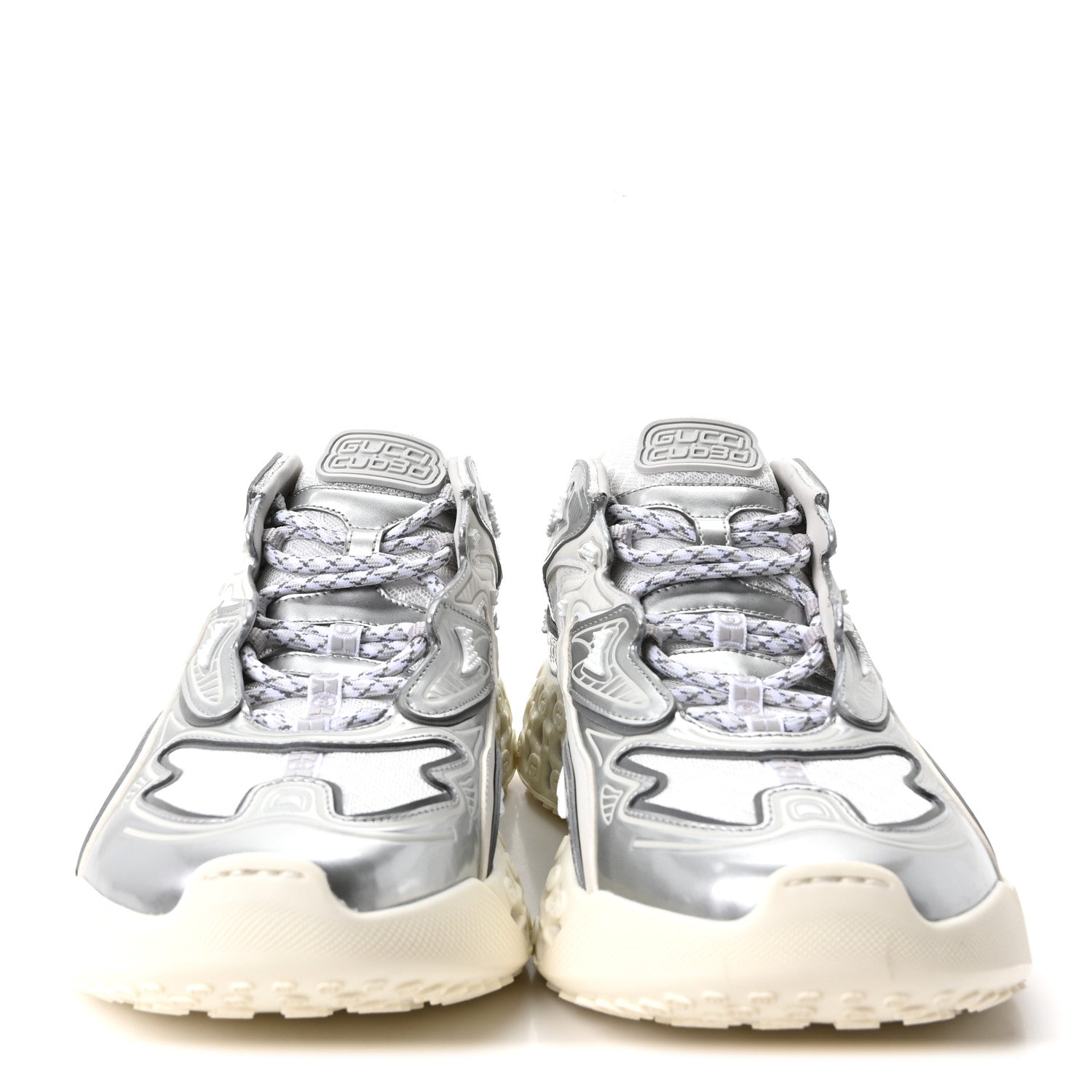 Metallic Demetra Mesh Cub3d Mens Sneakers 10 Grey White