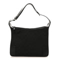 Monogram Shoulder Bag  Black