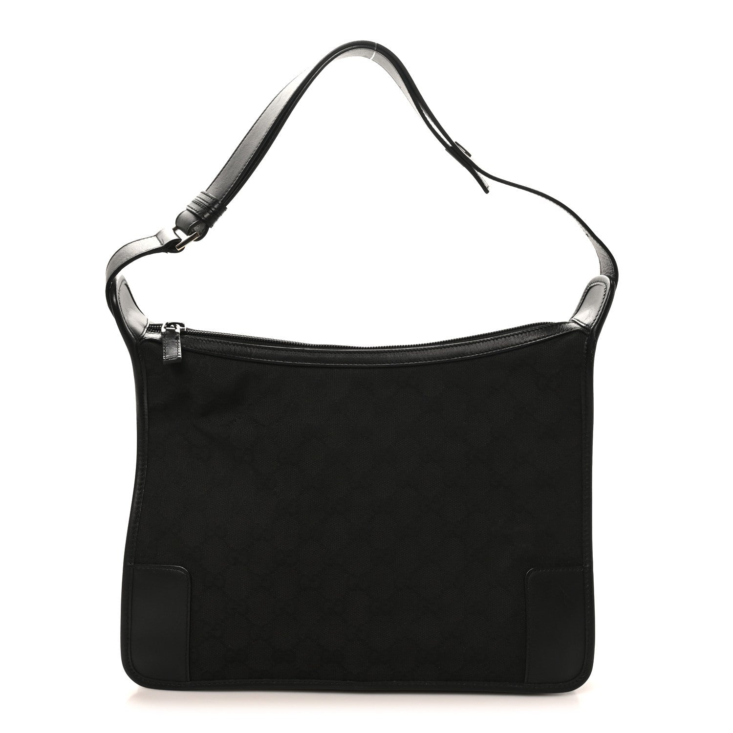 Monogram Shoulder Bag  Black