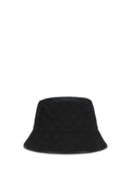 Gucci 8757404HBJS GG Canvas Bucket Hat — Black