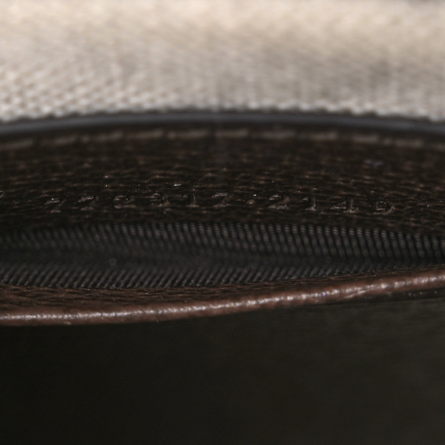 GG Supreme Monogram Textured Dollar Calfskin Web Super Mini Ophidia Mini Tote Bag Beige Ebony New Acero