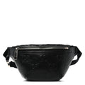Calfskin GG Tennis Embossed Belt Bag Black