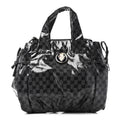 Crystal Monogram Hysteria Tote Navy Blue