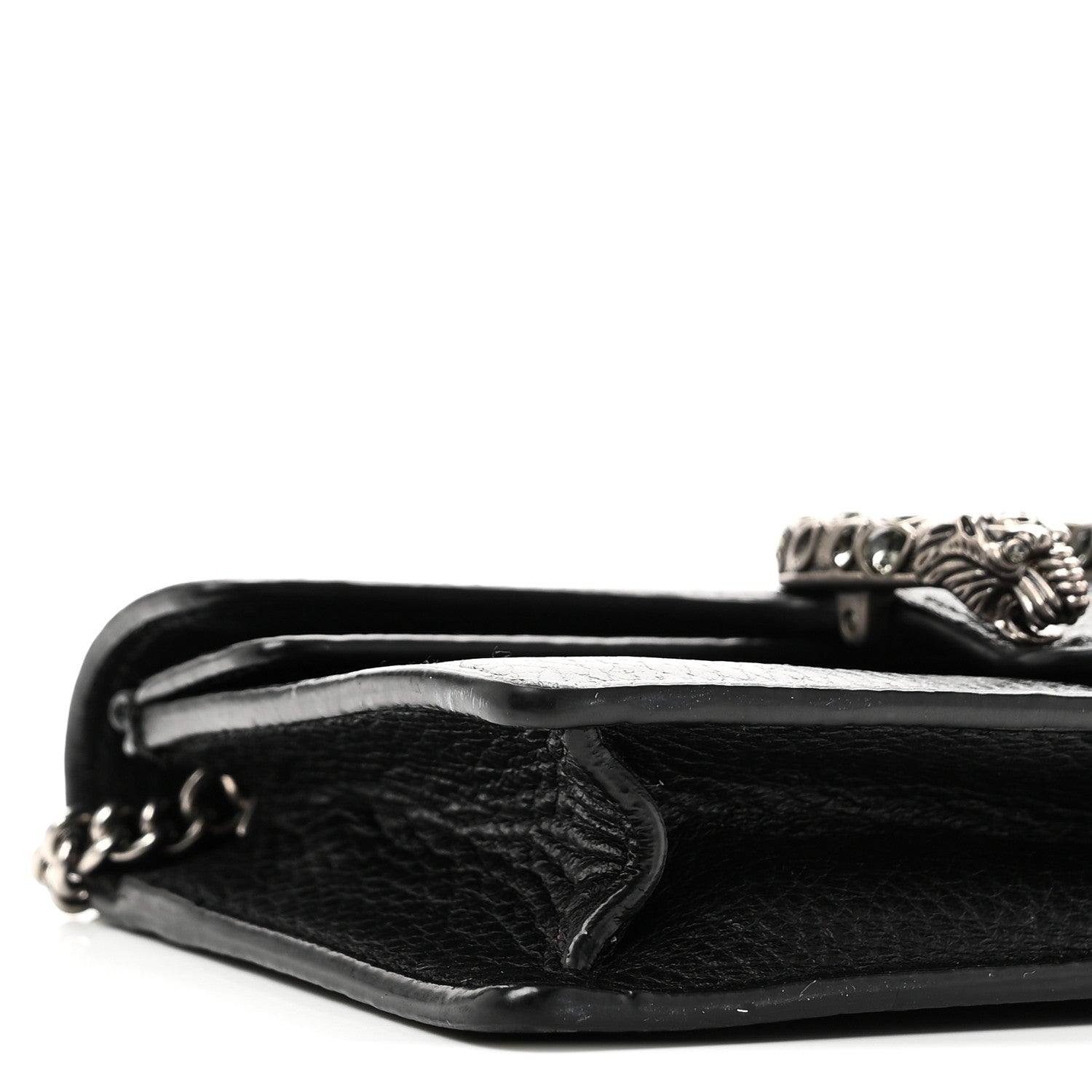 Calfskin Super Mini Dionysus Shoulder Bag Black