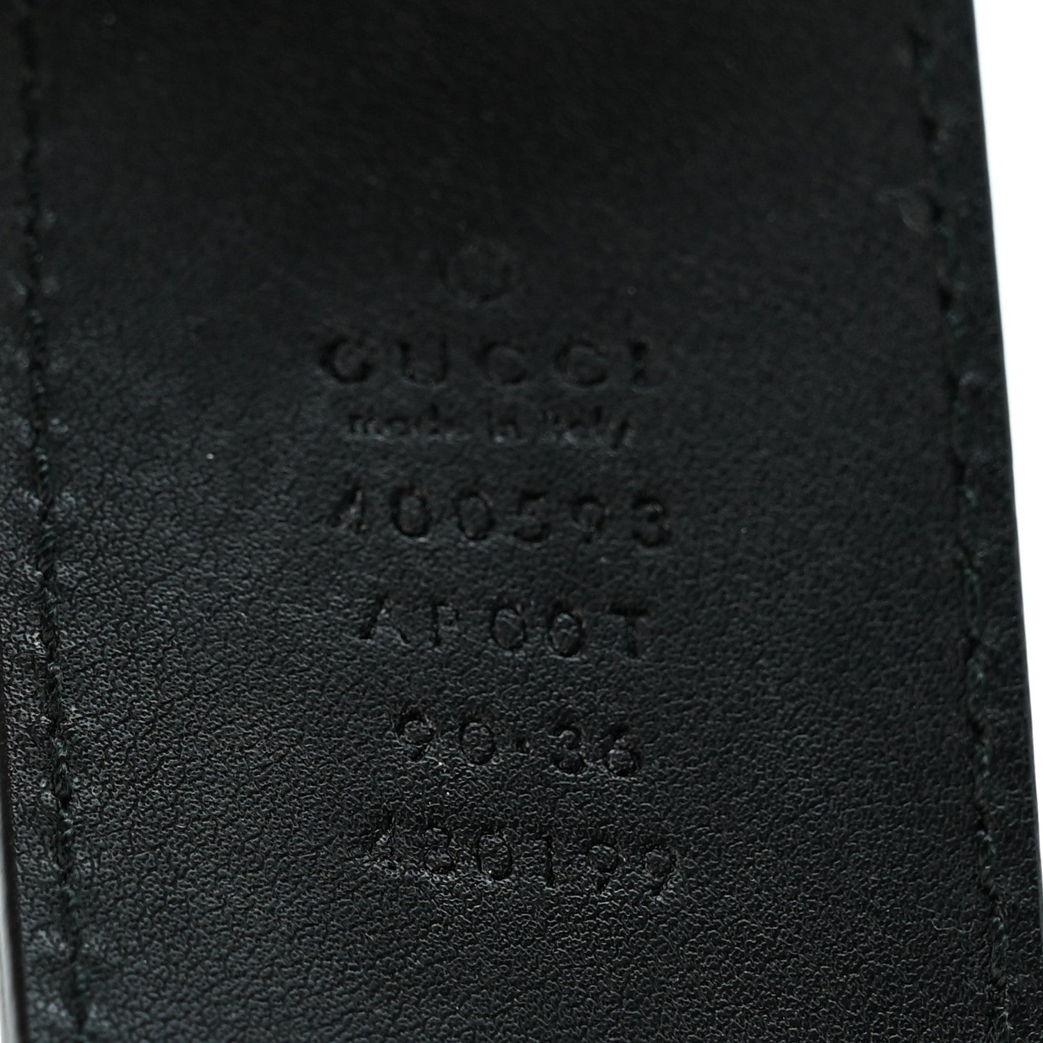 Calfskin Double G 40mm Belt 90 36 Black