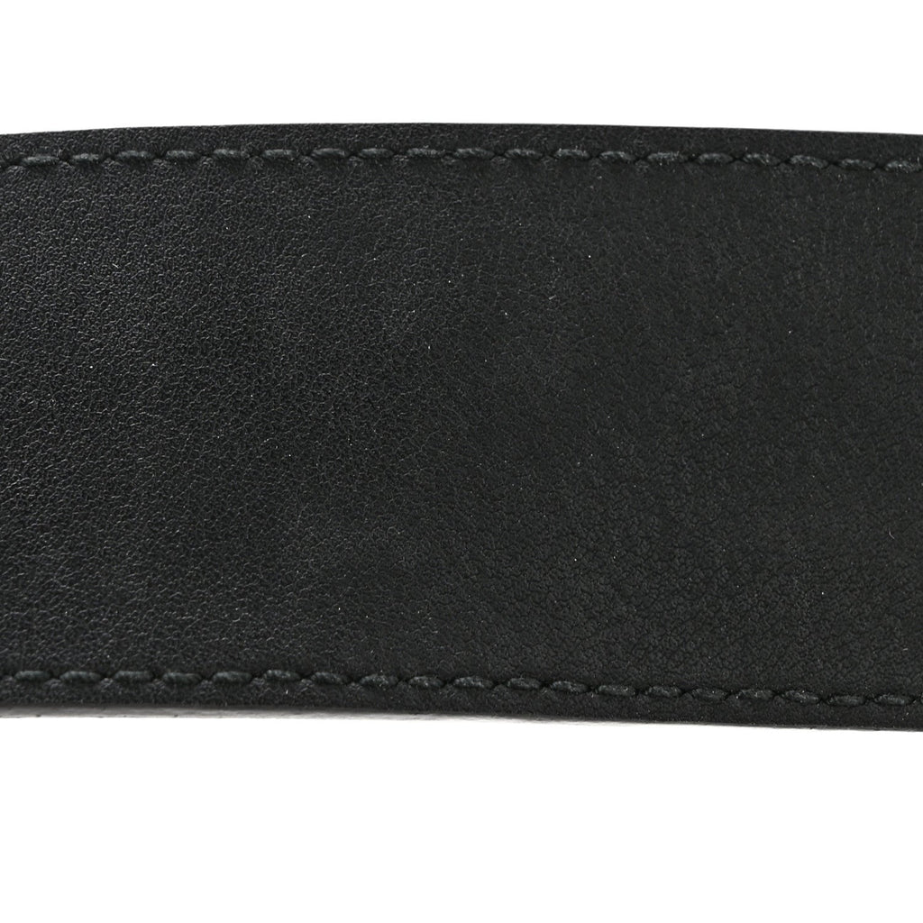 Textured Calfskin Double G 40mm Belt 75 30 Black