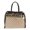 Monogram Lock Tote
