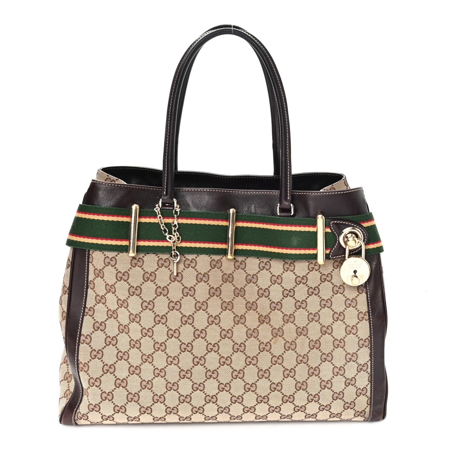 Monogram Lock Tote