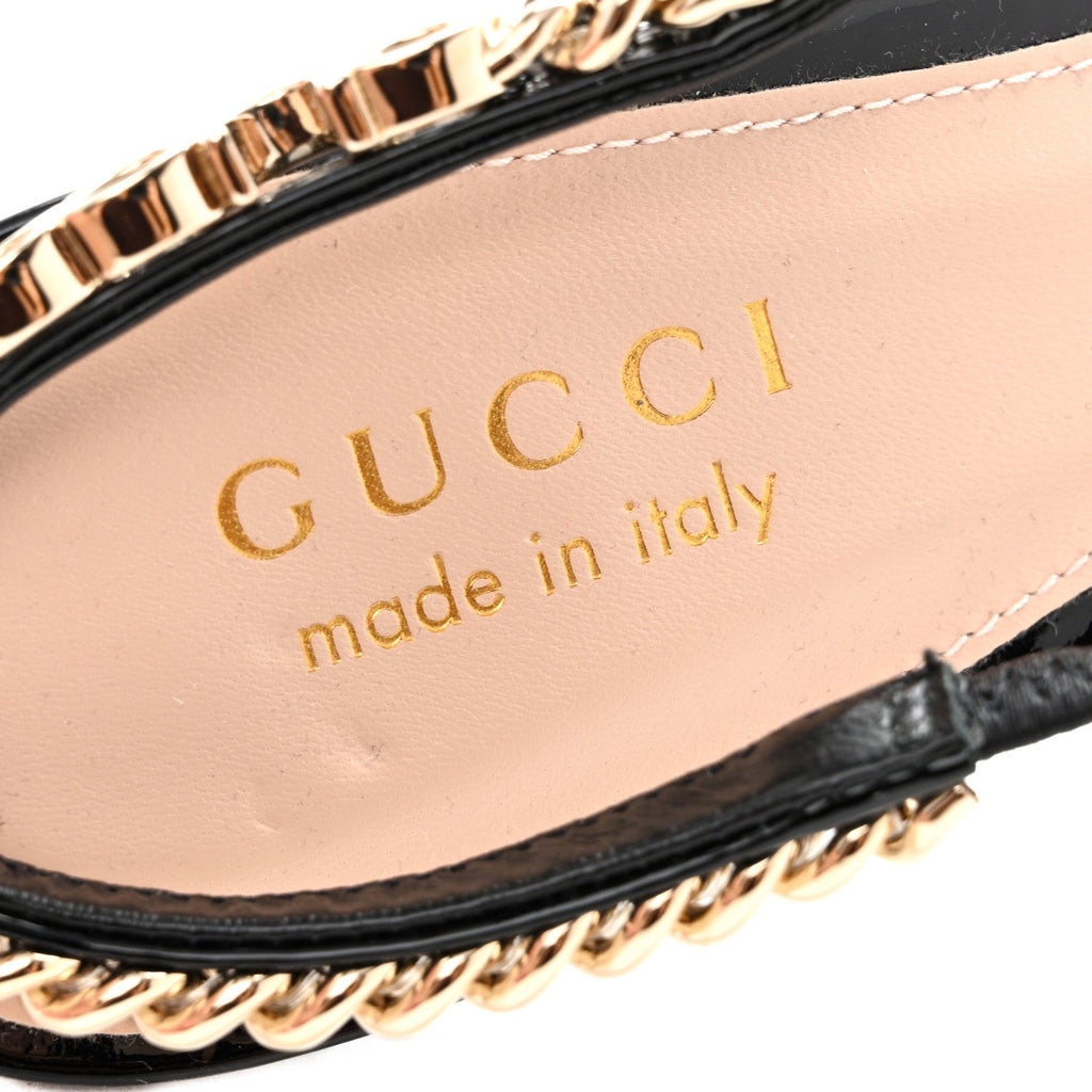 Patent Signoria 35mm Slingback Pumps 39 Black