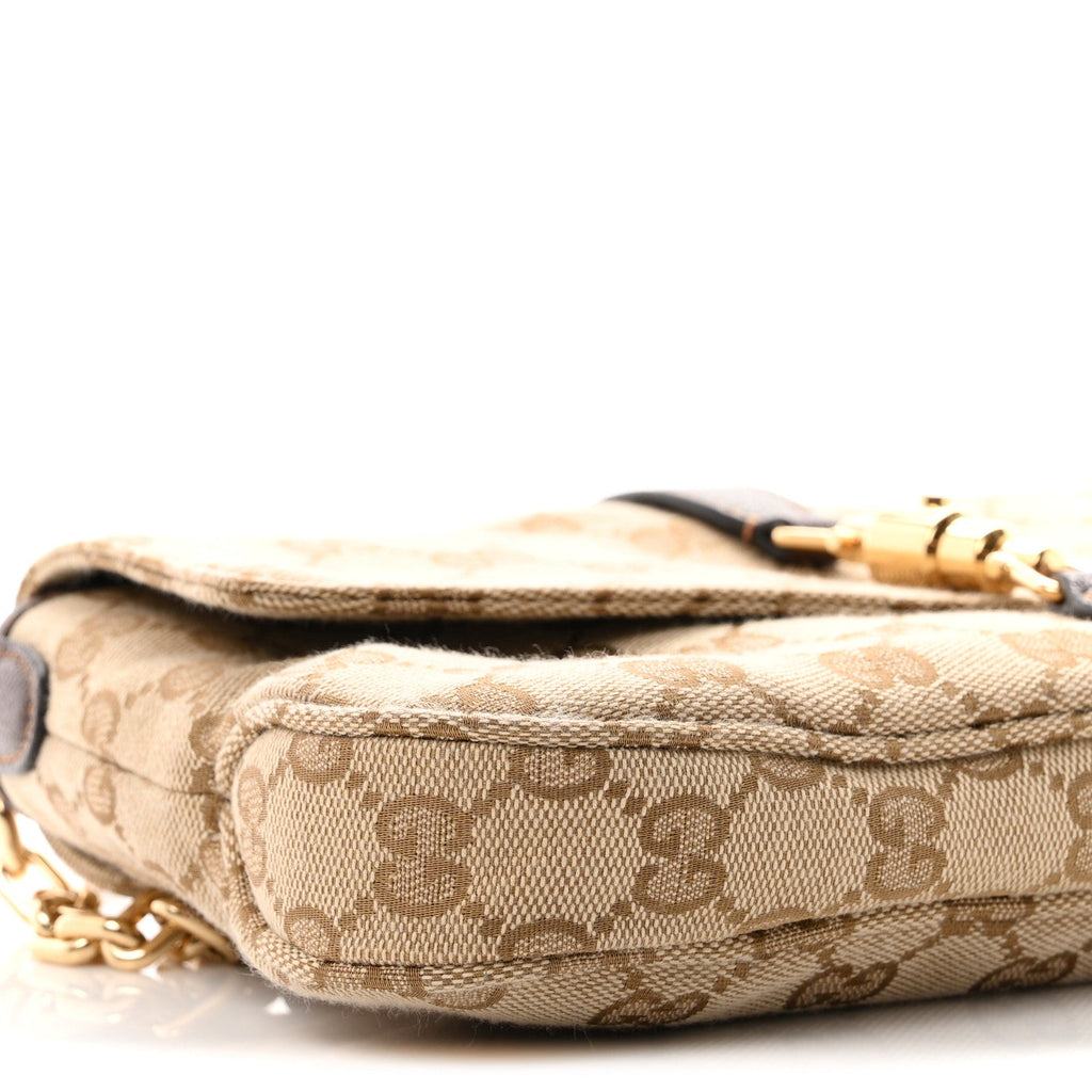 Monogram Medium Aperitivo Shoulder Bag  Sand Brown
