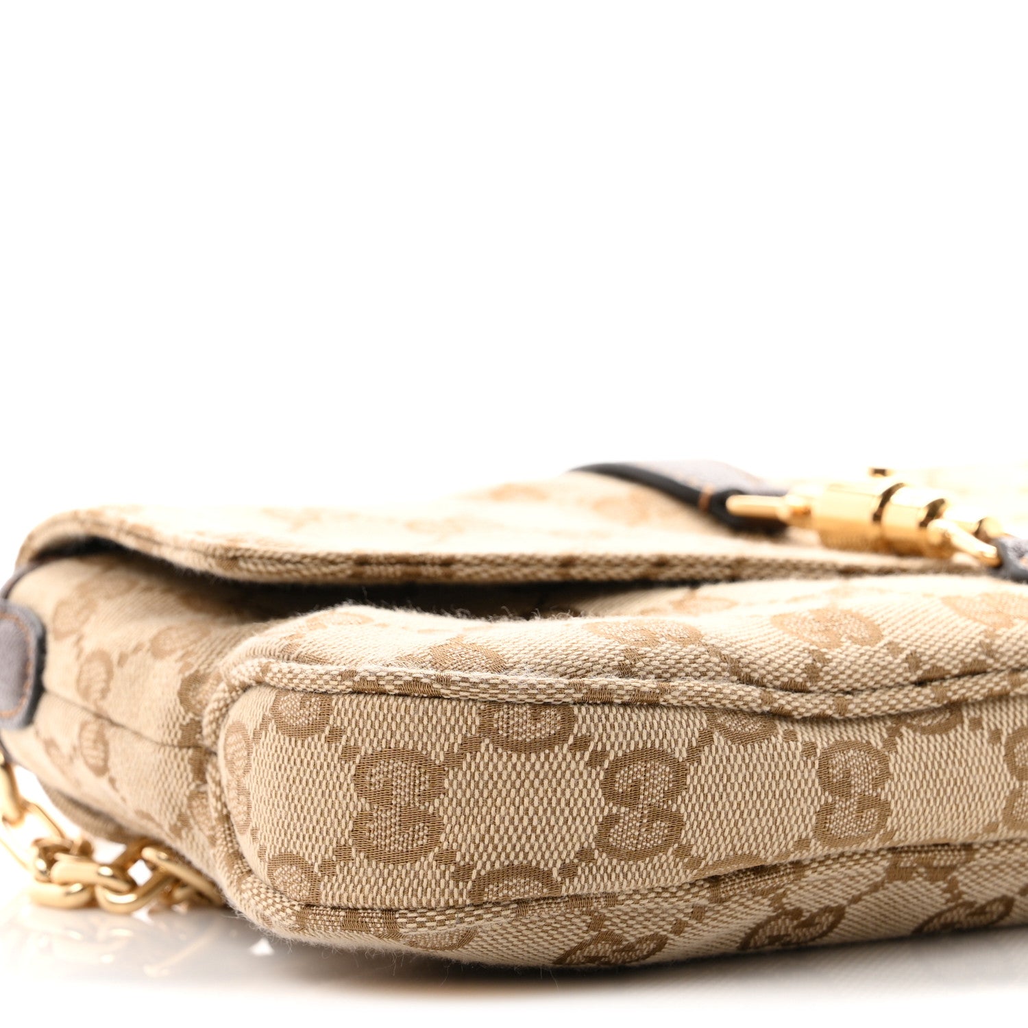 Monogram Medium Aperitivo Shoulder Bag  Sand Brown